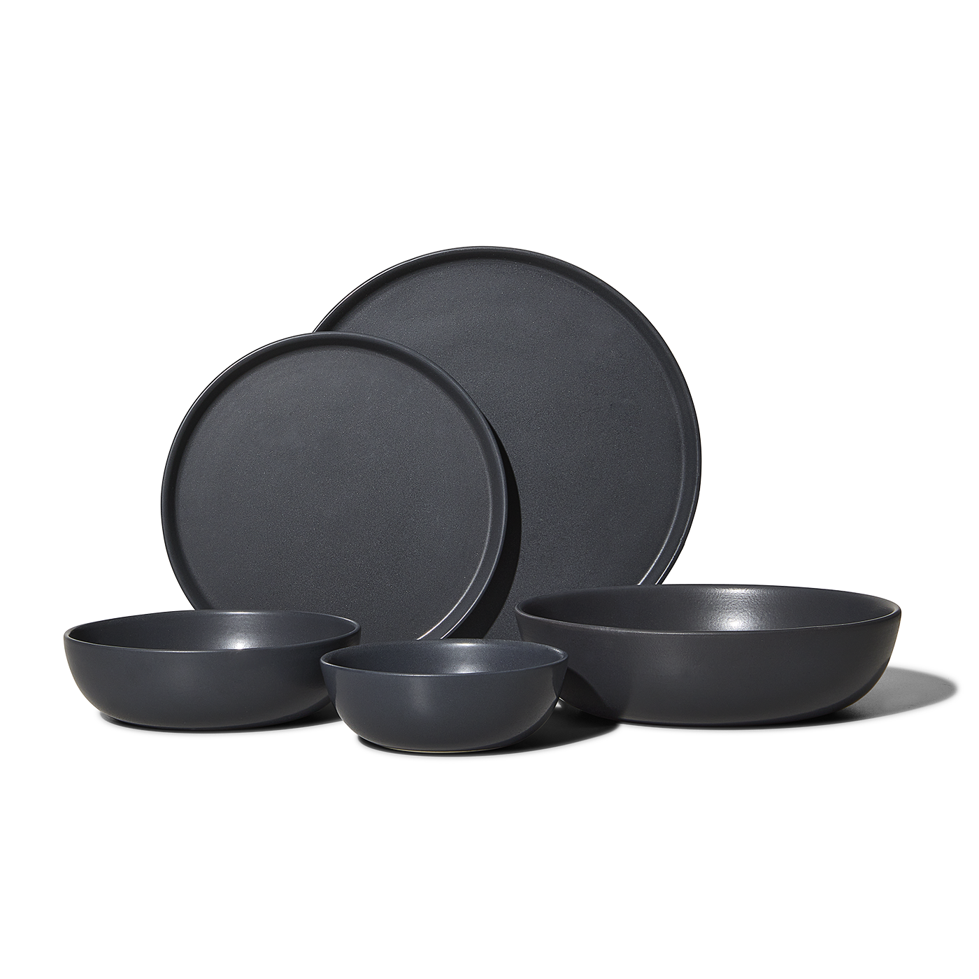 5 Piece Set in Slate